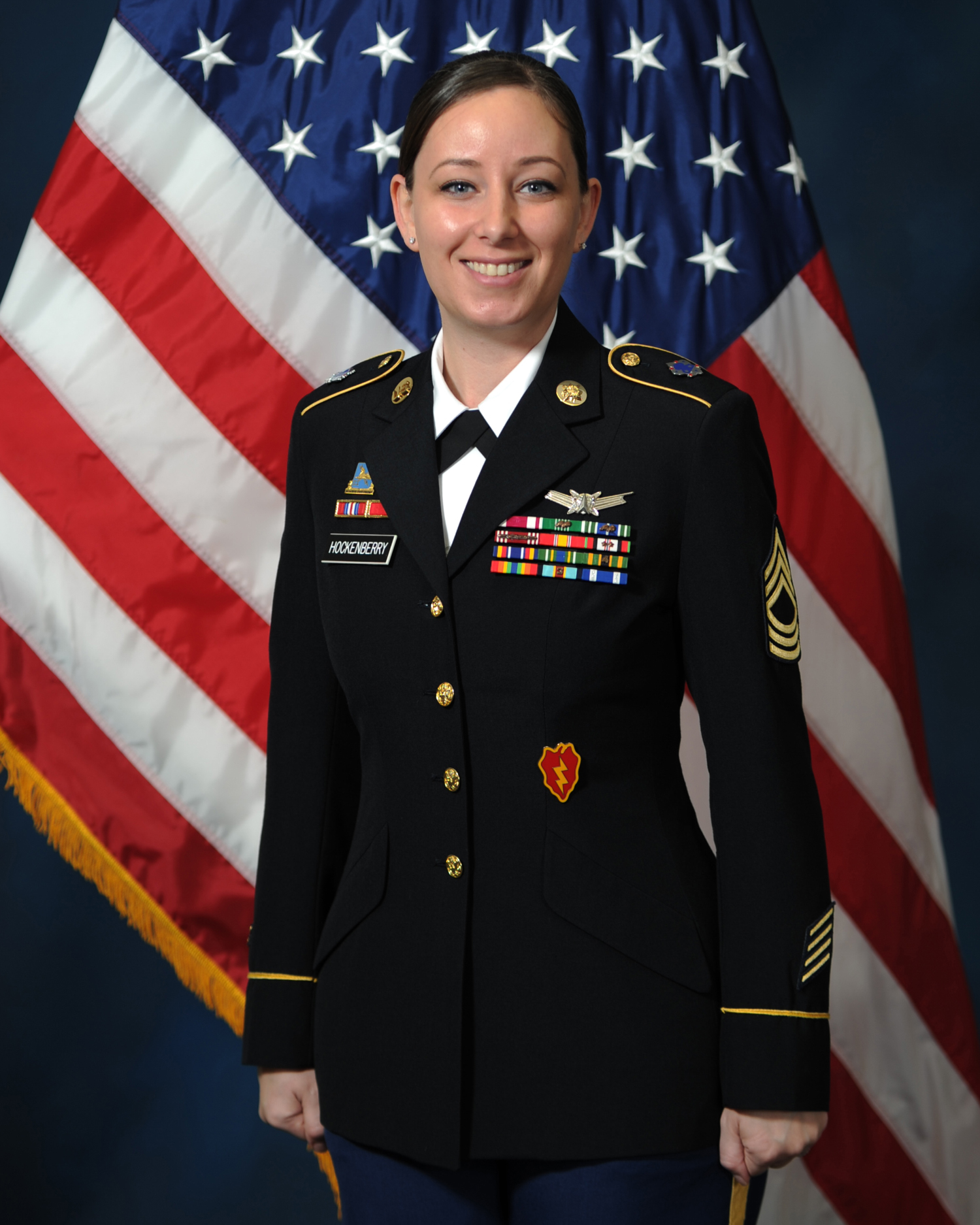 Master Sgt. Karenlee R. Hockenberry is a G2 Senior Enlisted Leader from U.S. Army North at JBSA-Fort Sam Houston.